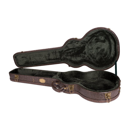 Tokai Deluxe Shaped LP-Style Electric Guitar Hard Case (Paisley Dark Brown)