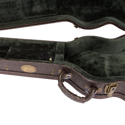 Tokai Deluxe Shaped LP-Style Electric Guitar Hard Case (Paisley Dark Brown)