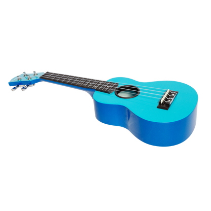 Sanchez ABS Soprano Ukulele with Gigbag (Blue)