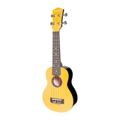 Sanchez ABS Soprano Ukulele with Gigbag (Orange)