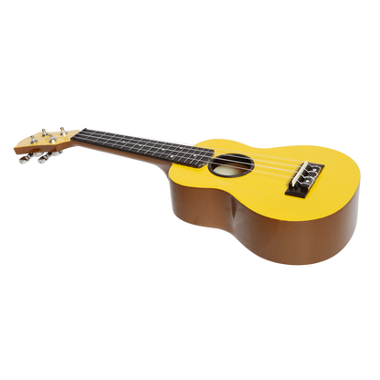 Sanchez ABS Soprano Ukulele with Gigbag (Yellow)