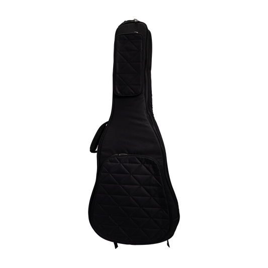 Crossfire Deluxe 20mm Padded 40" Folk Acoustic Guitar Gig Bag (Black)
