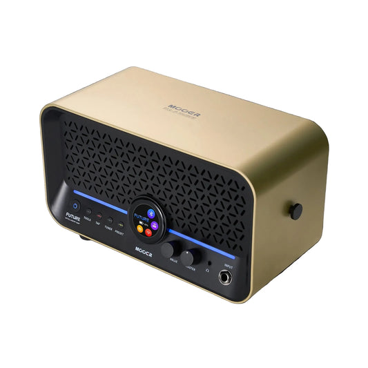 Mooer F15i Li Intelligent Amp Rechargeable Guitar Combo Amplifier (Gold)
