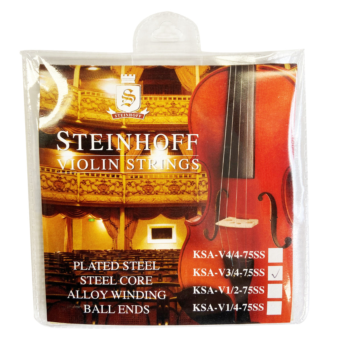 Steinhoff Custom Violin Strings 1/4 Size