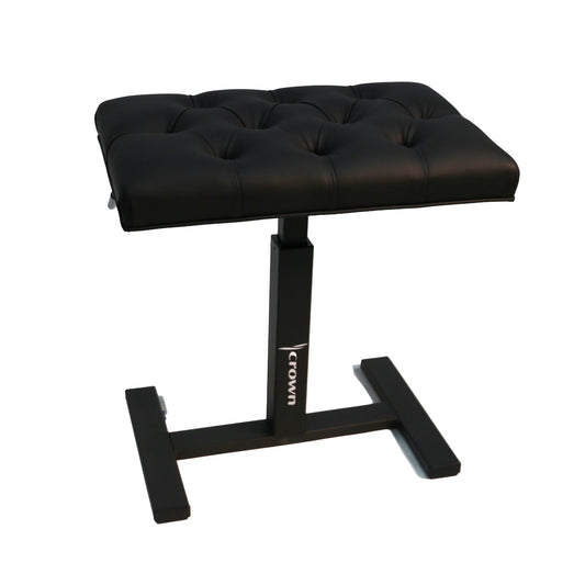 CROWN PIANO BENCH - HEIGHT ADJUSTABLE CPS-62P-BLK